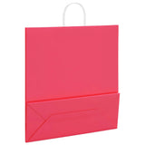 ZNTS Paper Bags 50 pcs with Handles Pink 45x17x48 cm 4101667