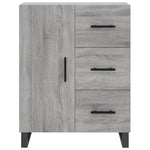 Highboard Grey Sonoma 69.5x34x180 cm Engineered Wood 3189475