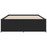 Bed Frame without Mattress Black 120x190 cm Small Double 3279907