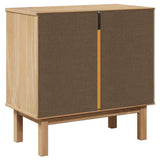 Hallway Cabinet OTTA 75x40x75 cm Solid Wood Pine 4013461