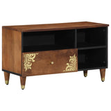 TV Cabinet Honey Brown 80 x 33 x 46 cm Solid Mango Wood 4018753