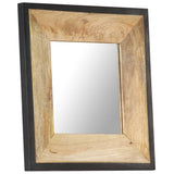Mirror 50x50 cm Solid Mango Wood 321629