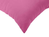 Cushion Cover 12 pcs HEERLEN Pink 40 x 80 cm Polyester 910044