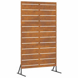 Privacy Screen Grey 100 x 50 x 180 cm Weathering Steel 868569