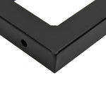 Basin Shelf Wall Mounted Steel and Solid Wood Acacia 3302793