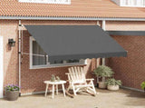 Manual Retractable Awning 300 cm Anthracite 143690