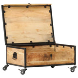 Coffee Table 70x50x33 cm Solid Mango Wood 286378