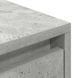 TV Cabinet Concrete Grey 188.5x41x50 cm Engineered Wood 3328420