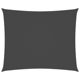 Sunshade Sail Oxford Fabric Rectangular 6x7 m Anthracite 135112