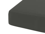 4-Piece Seat Cushions SOEST 4 pcs 100% Polyester Anthracite 945248