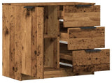 Sideboard Old Wood 60x30x70 cm Engineered Wood 856836