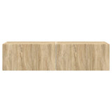 TV Wall Cabinet 2 pcs Sonoma 60 x 31 x 29.5 cm Engineered Wood 892194