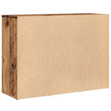 Sideboard Old Wood 88x30x64 cm Engineered Wood 855892