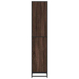 Book Cabinet Brown Oak 40x35x170.5 cm Engineered Wood 849143