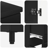 Bathroom Vanity Unit Black 60 x 35 x 80 cm Engineered Wood 889416