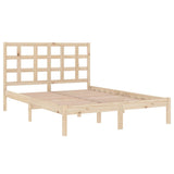 Bed Frame without Mattress 140x200 cm Solid Wood 3105470