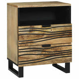 Bedside Cabinet Brown 50 x 33 x 62 cm Solid Acacia wood 4017946