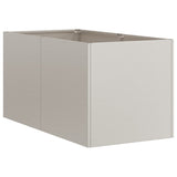 Planter Rusty 40x80x40 cm Weathering Steel 860737