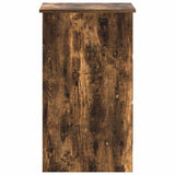 Desk Smoked Oak 90x45x76 cm Engineered Wood 815507