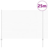 Welded Wire Fence with Posts 25 x 1.5 m Galvanised Steel Silver 3336374