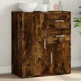 ZNTS Sideboard Smoked Oak 60x31x70 cm Engineered Wood 840482