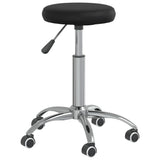 ZNTS Office Swivel Chair Black Faux Leather 333152