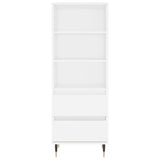 Highboard White 40x36x110 cm Engineered Wood 831500