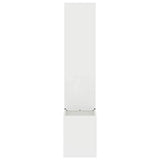 Garden Privacy Screen White 32 x 150 cm Cold-rolled steel 876372
