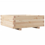Garden Planter 70x70x26.5 cm Solid Wood Pine 847303