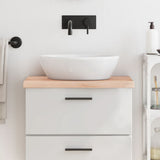 Bathroom Countertop 60x40x cm Untreated Solid Wood 3156009