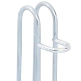 Bicycle Stand for 3 Bikes Floor Freestanding Galvanised Steel 4005569