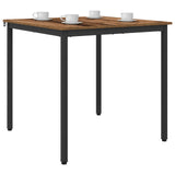 Dining Tables 80 x 80 x 75 cm Engineered Wood Oak Wood Square 892630