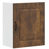 Kitchen Wall Cabinets 2 pcs Kalmar Smoked Oak Engineered Wood 853568