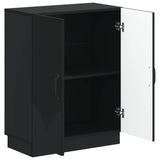 Bathroom Storage Cainet HOORN Black 59.5 x 31 x 77 cm 897276
