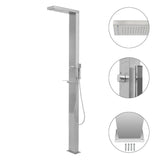 Outdoor Shower Stainless Steel Square 48200
