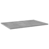 Bookshelf Boards 8 pcs Concrete Grey 60x40x1.5 cm Engineered Wood 805259