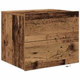 Bedside Cabinet 2 pcs Old Wood 50 x 39 x 41 cm Engineered Wood 863073
