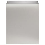 Garden Planter Silver 40 x 30 x 50 cm Stainless Steel 8005492
