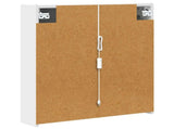 Bathroom Mirror Cabinet White 63.5 x 15.5 x 70 cm 889239