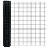 Welded Wire Fence with Concrete Base 10 x 1.5 m 3350897