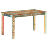 285930 Dining Table Solid Reclaimed Wood 140x70x76 cm