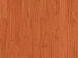 Sectional Sofa Units 3 Piece Wax Brown Solid Pine Wood 865571