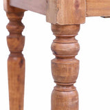 Desk with Drawers 117x57x75 cm Solid Mahogany Wood 283909