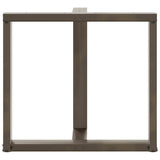Dining Table Legs T-Shaped 2 pcs Black 80x35x cm Steel 4013063