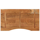Desk Top 90x50x2.5 cm Rectangular Solid Wood Acacia 370163
