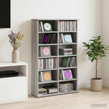 CD Cabinet Grey Sonoma 60 x 17 x 92 cm Engineered Wood 8012740