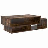 Coffee Table Smoked Oak 105 x 50 x 32.5 cm Engineered Wood 8000208