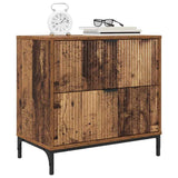 Bedside Table Old wood 63.5 x 36 x 61 cm Engineered wood 883472