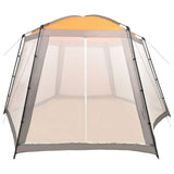 Pool Tent Fabric 500x433x250 cm Grey 93045