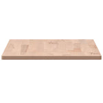 Table Top 100x50x1.5 cm Rectangular Solid Wood Beech 3188879